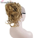 StrongBeauty Synthetic DIY Hair Red Blonde Brown Black Braid Drawstring Ponytail Clip in/on Hair Extensions Hairpieces 17Colors