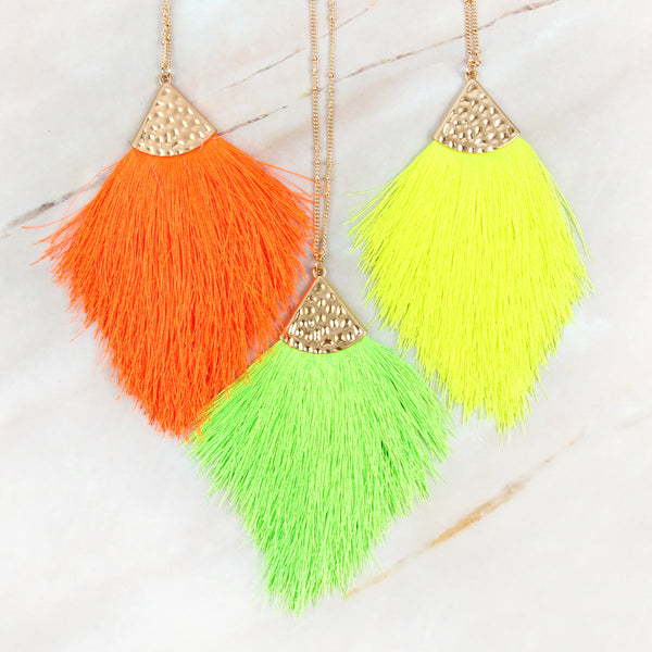 Tassel Pendant Necklace