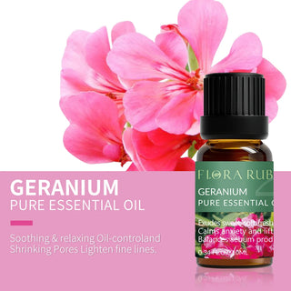 Buy geranium 22 Bottles Essential Oils Set for Diffusers Nature Essential Oil Aromatherapy Oils Scents for Home,Humidifier,Candle Making Oil