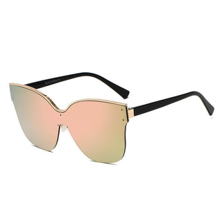 Buy peach BARCELONA | Women Cat Eye Oversize Sunglasses