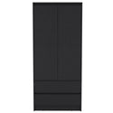 Lewes 2 Piece Bedroom Set, Black