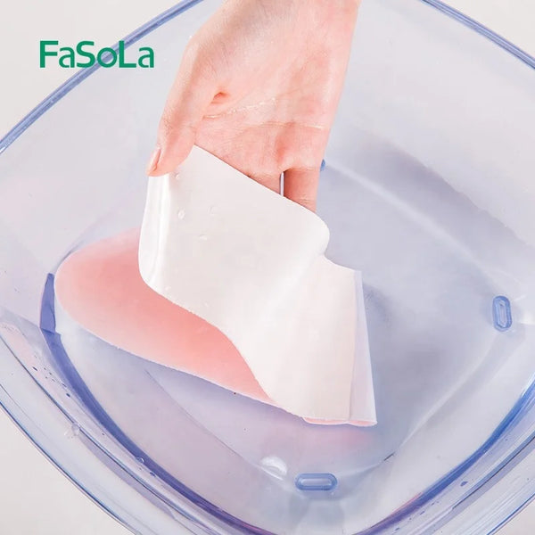 FaSoLa Printed Toilet Seat Cover Washable Fiber Cloth Toilet Pad Soft Thicker Warmer Sticky Toilet Seat Cushion for Bathroom