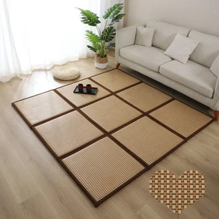 Buy style-a Folding 2cm Thickened Japanese Style Tatami Rattan Mat Sleeping Pad Summer Student Child Kindergarten Nap Floor Bedroom Mattress