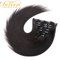 Doreen Hair Yaki Clip in Full Head 200g Machine Made Remy Light Yaki Real Natural Human Hair Clip in Extensions