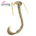 StrongBeauty Blonde Long Fishtail Braid Ponytail Extension Synthetic Clip in Hairpiece COLOUR CHOICES