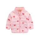 Jumping Meters New Girls Outwears Fleece for Winter Autumn Baby Jackets Coats Flowers Kids Girls Jacket