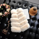 Kids Girls Faux Fur Vest Coats Winter Warm Waistcoat Sleeveless Children Fur Jacket Baby Girls Outwear Clothes TZ246