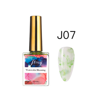 Buy 07 JTING Watercolor Blooming Blossom Marble Liquid 15ml Uv Gel Nails Polish Bottle Kit OEM/ODM  Custom Private Label Available