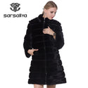 Mink Coats Women Real Genuine Mink Fur Coats for Women 2022 Winter Jackets Black Long Plus Size Real Mink Fur Women Clothes