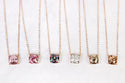 16355 - Cushion Glitter Necklace