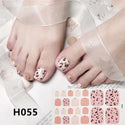 22Tips/Sheet Toenail Sticker