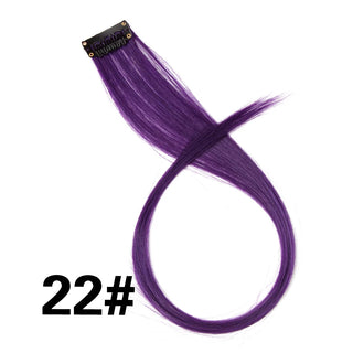 Buy 22 Alileader Clip on Hair Extension 57Color Ombre Straight Hair Extension Clip in Hairpieces High Temperature Faber Hair Pieces