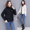 High Quality Winter Coat Women's 2022 Fashion Winter Jacket Women Cotton Padded Parka Outwear Hooded Short Female Jackets Coats