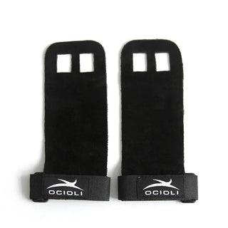 Buy black 1 Pair Hand Grip Synthetic Leather Palm Protectors