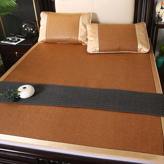 Buy 6 Japanese Tatami Rattan Mat Thin Summer Cool Mattress for Bed Carpet Bedroom Living Room Rug Kid Play Mat Children&#39;s Cool Mat