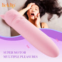 Licklip Pussy Cute Vibrators for Women With Embedded Charging Interface Portable Masturbation Sex Toys Wand Vibration Stimulate