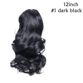 Buy 11 BENEHAIR Synthetic Hair Bun Claw Ponytail Clip in Hair Extensions Fake Hair Hairpiece for Women Ponytail Hair Wavy Messy Bun