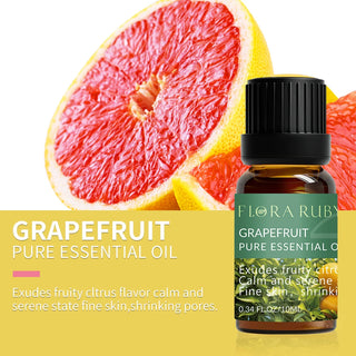 Buy grapefruit 22 Bottles Essential Oils Set for Diffusers Nature Essential Oil Aromatherapy Oils Scents for Home,Humidifier,Candle Making Oil