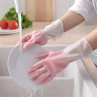 Gloves Home Supplies Laundry Female Rubber Washing Dishes Household Daily Necessities Dishwashing Gloves Cleaning Tools Kitchen