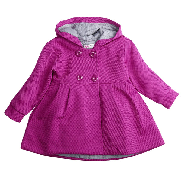 2019 Baby Autumn Winter Clothing Cute Infant Toddler Baby Girl Winter Warm Wool Blend Pea Coat Snowsuit Jacket Outerwear Clothes