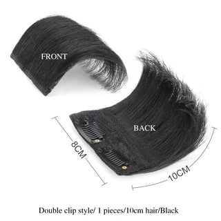 Buy a55-black-10cm 10-20cm Human Hair Invisable Seamless Hair Pad Extension