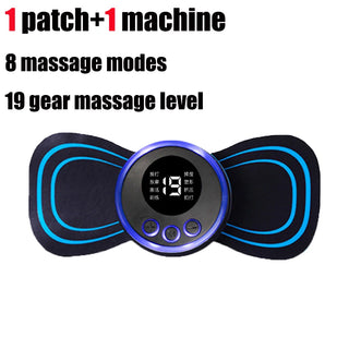 Buy unboxed Electric Back and Neck Massager Muscle Massage Machine Shoulders Instrument Body Health Massages Device Cervical Pain Relief