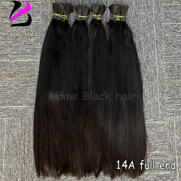 100% Human Hair Bulk Extension Virgin Human Hair Deep Curly 10A Bulk Hair Weaving for Braiding Unprocessed 18-30inches No Weft