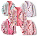 Jumping Meters New Girls Outwears Fleece for Winter Autumn Baby Jackets Coats Flowers Kids Girls Jacket