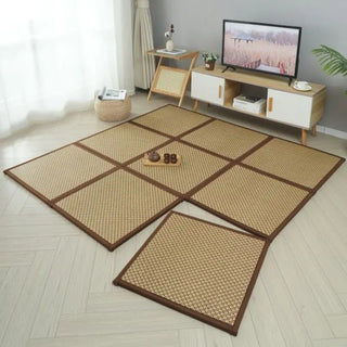 Buy style-e Folding 2cm Thickened Japanese Style Tatami Rattan Mat Sleeping Pad Summer Student Child Kindergarten Nap Floor Bedroom Mattress