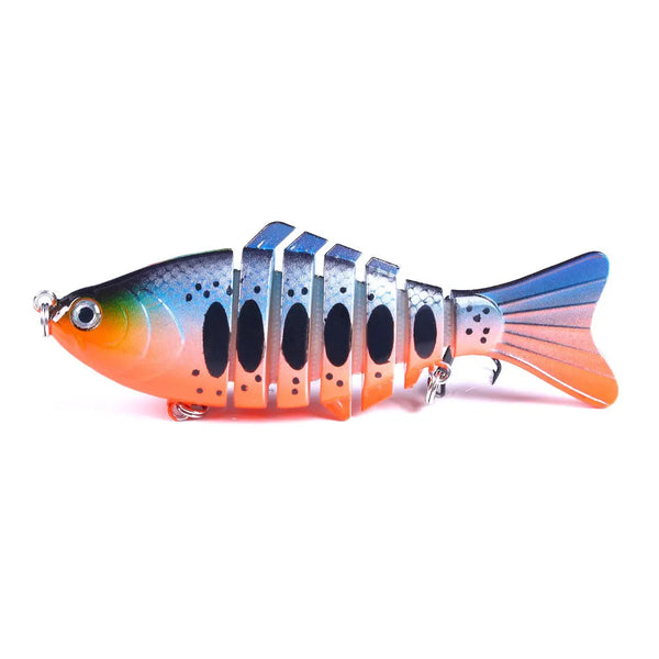 10cm 15.6g Sinking Wobblers 7 Segments Pesca Fishing Lures Multi Jointed Swimbait Hard Bait Fishing Tackle Bass Isca Crankbait