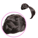 Amir Synthetic Hair Buns With Bangs Clip-In Chignons Heat Resistant Fiber Black Burgundy Colors Hair Piece Ponytail for Women