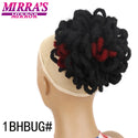 Afro Puff Drawstring Ponytail Extension Synthetic Kinky Curly Ponytail Hair Chignon Dreadlock Buns Afro Puff for Black Women