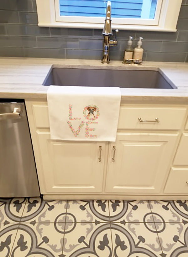 Boxer Love Kitchen Towel Set of 2