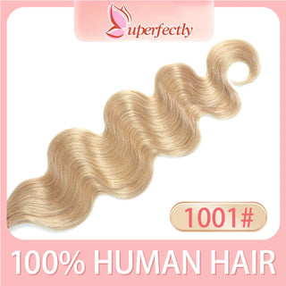 Buy color-1001 Body Wave Clip in Hair Extensions 100% Human Hair 7 Pieces Bone Straight Clip Ins Hair Extension Real Natural European Hair