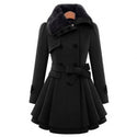 YiXin Women Jackets and Coats 2022 Hooded Elegant Long Plus Size Fur Coat Women Winter Coats for Ladies Women