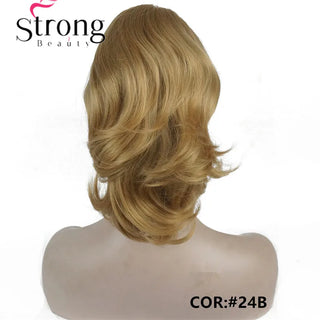 Buy 24b-ash-blonde Hair Extension Synthetic Lady Wowen Wavy Dual Use Claw Clip Ponytail Pony Tail Hair Extension Hairpiece COLOUR CHOICES