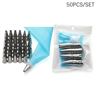 Buy g-50pcs Turntable Rotating Cake Decorating Set