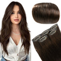 Kayla PU Seamless Clip in Hair Extensions 30g 5pcs Invisible Hidden Clip Ins 100% Human Hair