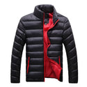 Winter Jacket Men 2024 Fashion Stand Collar Male Parka Jacket Mens Solid Thick Jackets and Coats Man Winter Parkas M-6xl