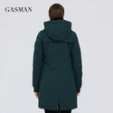 GASMAN Collection Hooded Warm Winter Coats Women High Quality Parka Long Coat Thick Jackets Female Winter Windproof Jackets 1820