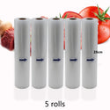 Food Vacuum Sealer Rolls Vacuum Bags Packing BPA FREE Household Kitchen Food Vacuum Bags Sealer Storage Bags 5Rolls/Lot