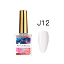 JTING Watercolor Blooming Blossom Marble Liquid 15ml Uv Gel Nails Polish Bottle Kit OEM/ODM  Custom Private Label Available