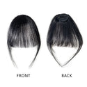 100% Human Hair Invisible Air Bangs Hair Clip-In Extension Front Fringes Hair Pieces Air Bangs Styling Accessorie for Women