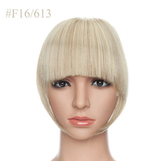 Buy f16-613 BENEHAIR Fake Bangs Synthetic Blunt Bang Clip in Hair Extension Women Blunts Fringe Hair Black Brown Bangs 2 Clips In