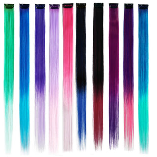 Buy t1b-613 Long Synthetic Rainbow 22 Inch Party Highlights