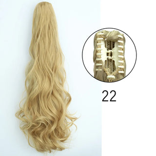 Buy w-22 Claw Clip on Ponytail Hair Extensions