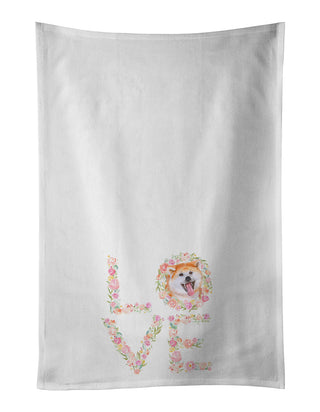 Akita Love Kitchen Towel Set of 2