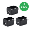 Black USB Wall Charger 1a/5v Travel Charger USB Charging Plug AC Power Adapter