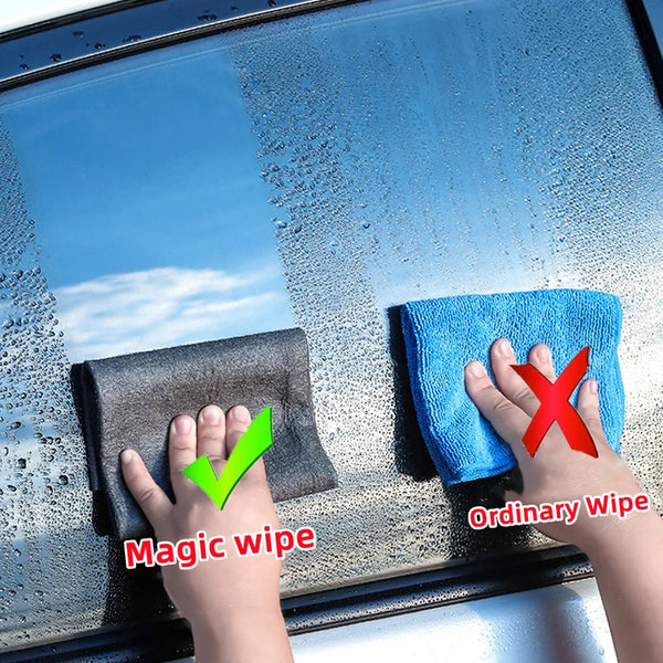 Thicker Magic Cleaning Cloth No Watermark Rag Microfiber Window Glass Wiping Kitchen Towel Wash Reusable Dried Magic Bayeta