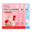 3 Pairs Moisturizing Hand Mask Hands Spa Gloves Exfoliating Hand Patches Gloves Peeling Remove Dead Remover Hands Masks